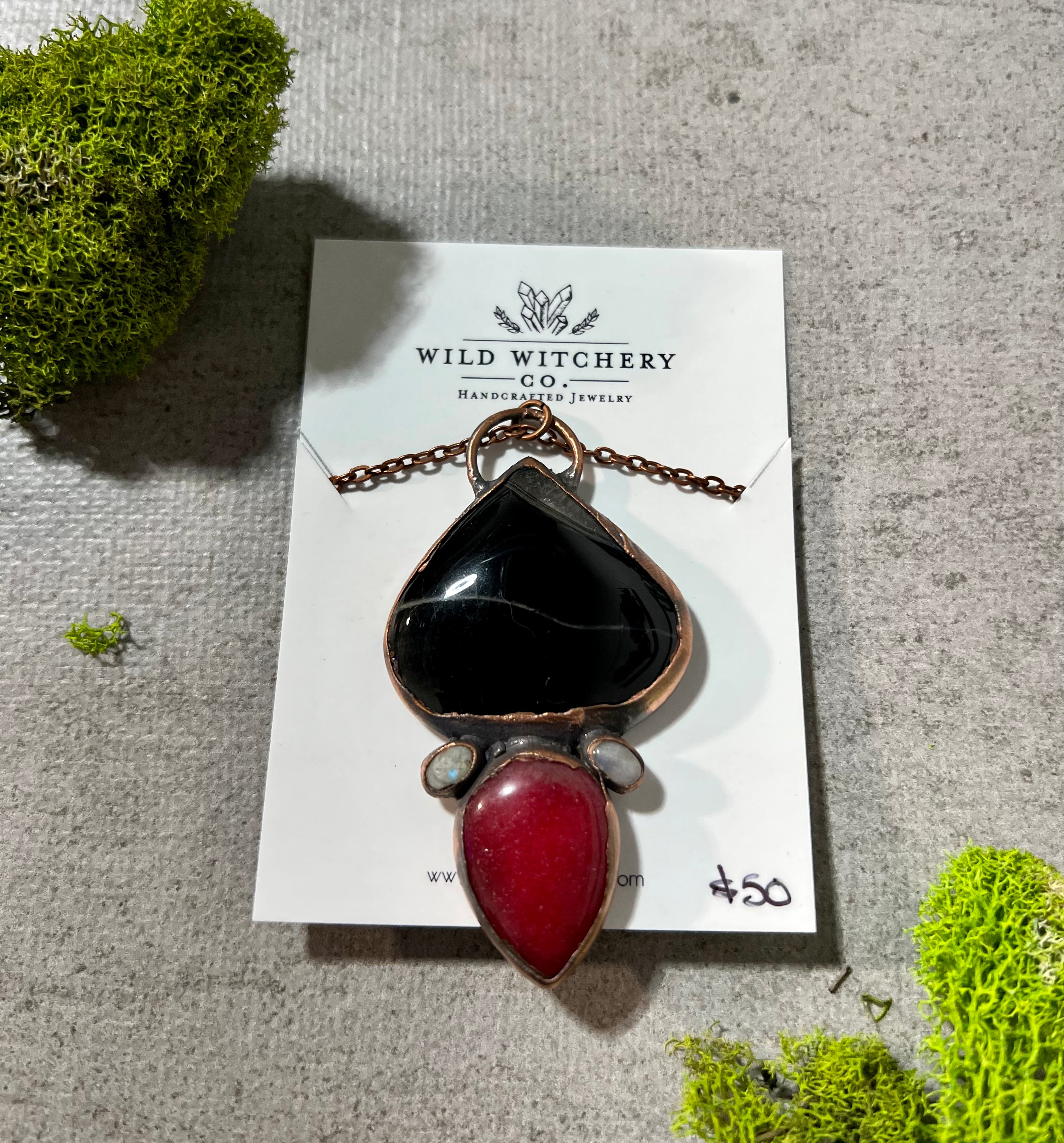 Red and deals black agate